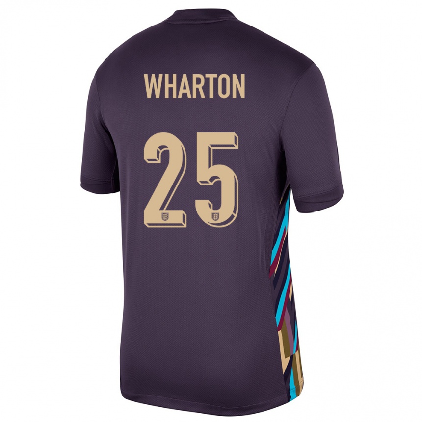 Niño Fútbol Camiseta Inglaterra Adam Wharton #25 Pasa Oscura 2ª Equipación 24-26 Argentina