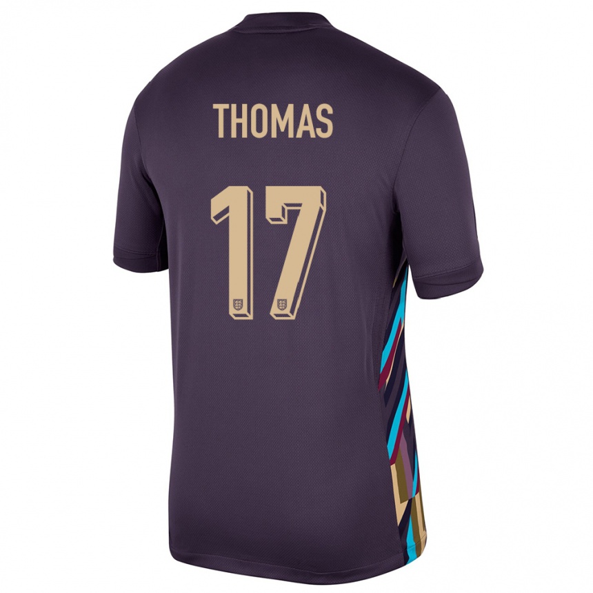 Niño Fútbol Camiseta Inglaterra Luke Thomas #17 Pasa Oscura 2ª Equipación 24-26 Argentina