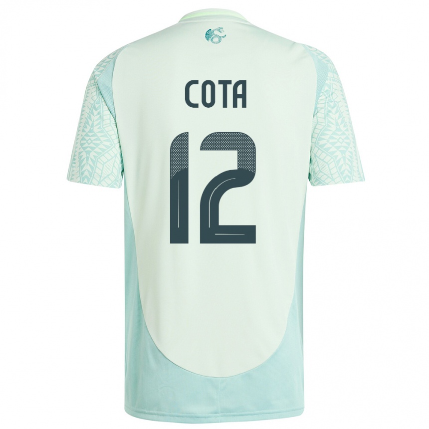 Niño Fútbol Camiseta México Rodolfo Cota #12 Lino Verde 2ª Equipación 24-26 Argentina