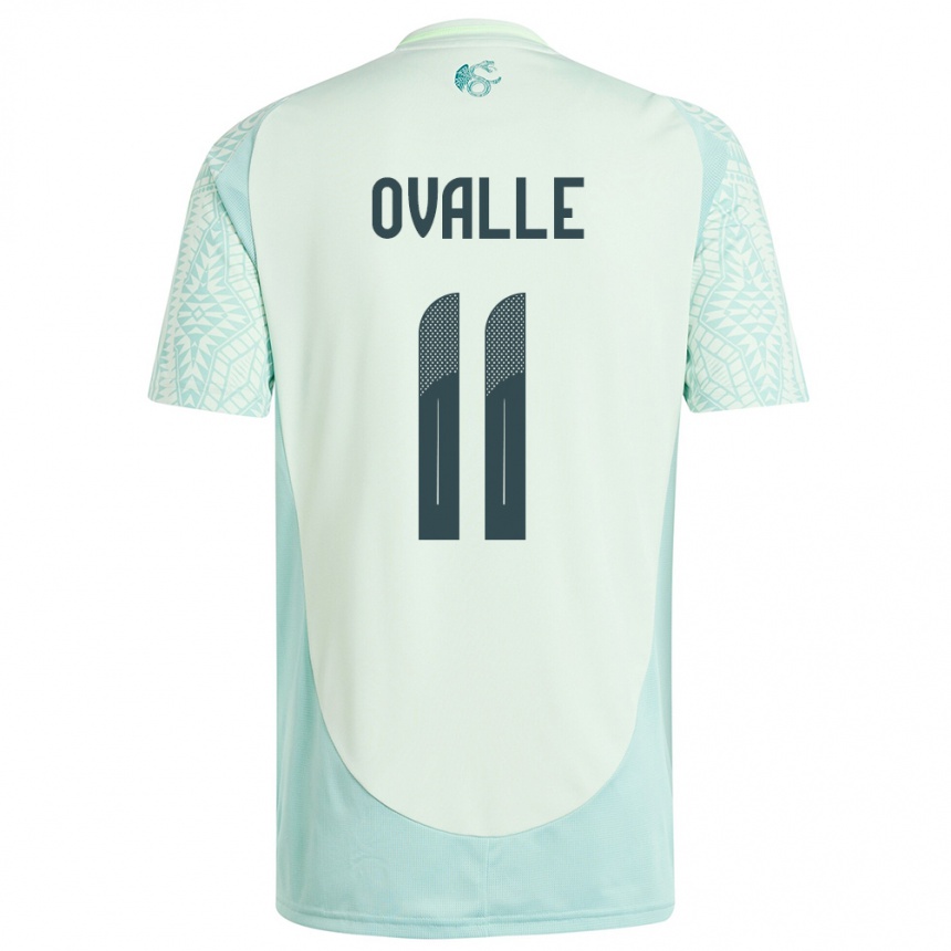 Niño Fútbol Camiseta México Lizbeth Ovalle #11 Lino Verde 2ª Equipación 24-26 Argentina