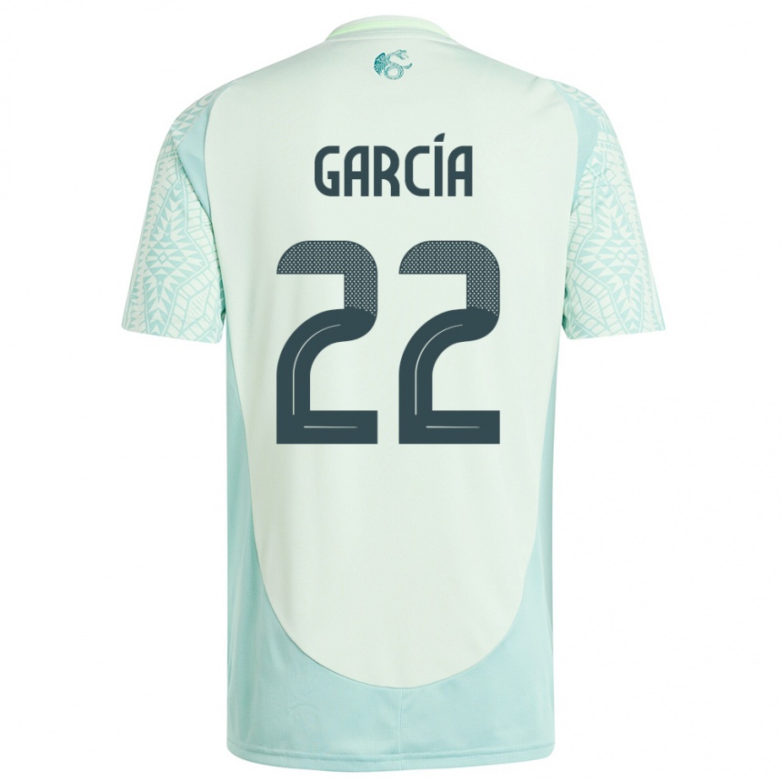 Niño Fútbol Camiseta México Diana Garcia #22 Lino Verde 2ª Equipación 24-26 Argentina