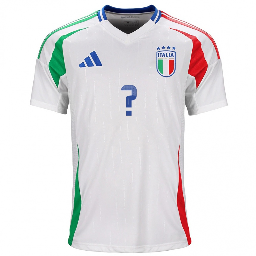 Niño Fútbol Camiseta Italia Jacopo Del Fabro #0 Blanco 2ª Equipación 24-26 Argentina