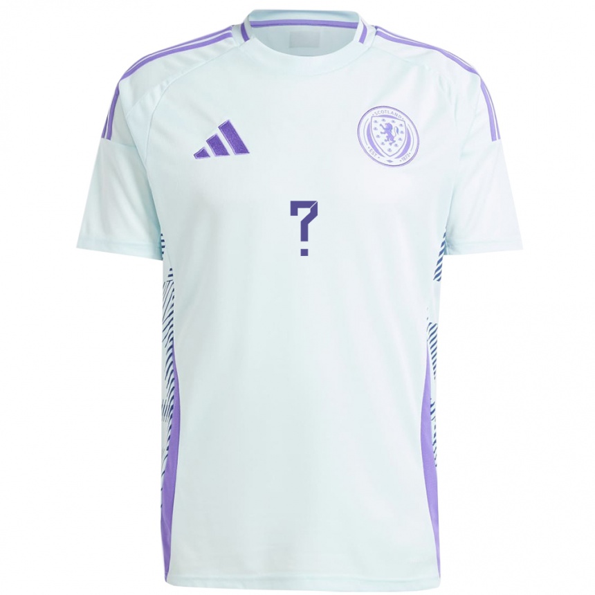 Niño Fútbol Camiseta Escocia Owen Stirton #0 Azul Menta Claro 2ª Equipación 24-26 Argentina