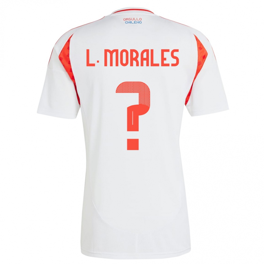 Niño Fútbol Camiseta Chile Lauryn Morales #0 Blanco 2ª Equipación 24-26 Argentina