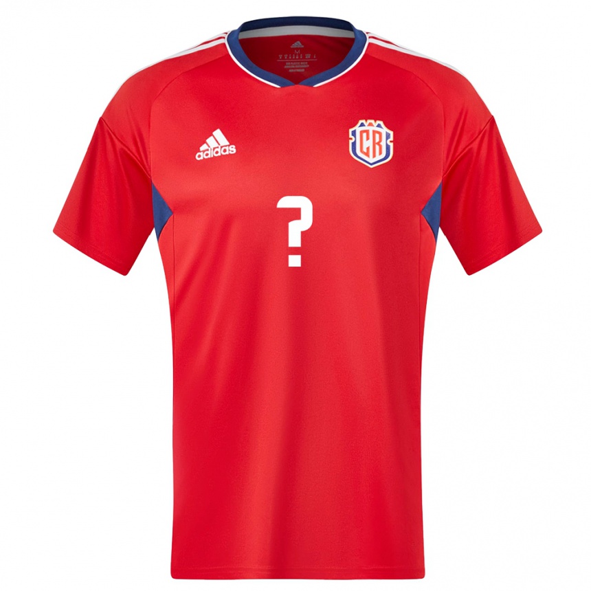 Hombre Fútbol Camiseta Costa Rica Kenan Reyes #0 Rojo 1ª Equipación 24-26 Argentina