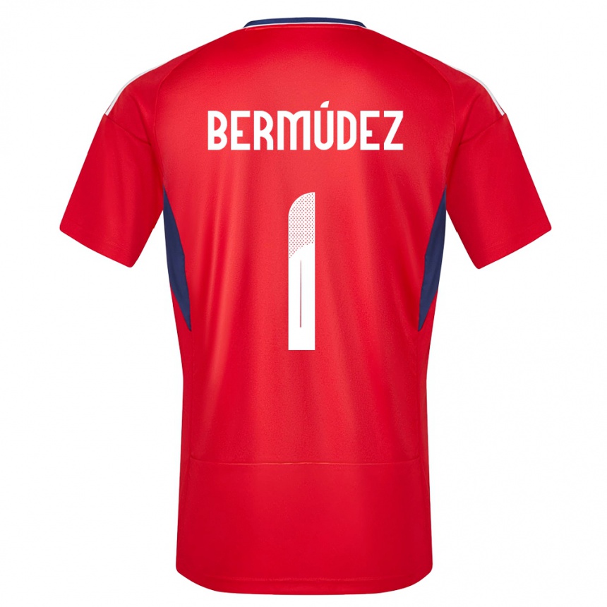 Hombre Fútbol Camiseta Costa Rica Noelia Bermudez #1 Rojo 1ª Equipación 24-26 Argentina