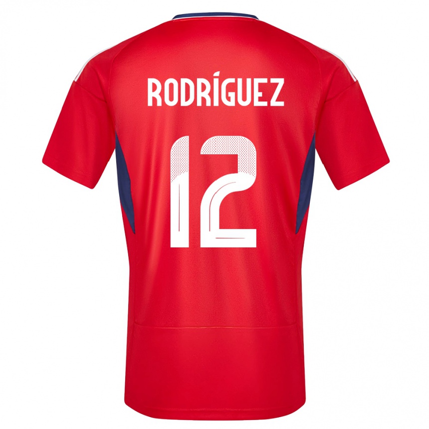 Hombre Fútbol Camiseta Costa Rica Lixy Rodriguez #12 Rojo 1ª Equipación 24-26 Argentina