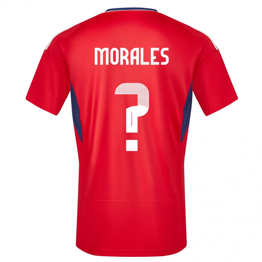 Hombre Fútbol Camiseta Costa Rica Bryan Morales #0 Rojo 1ª Equipación 24-26 Argentina