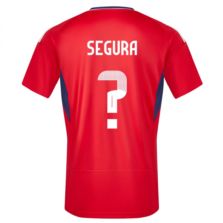 Hombre Fútbol Camiseta Costa Rica Oscar Segura #0 Rojo 1ª Equipación 24-26 Argentina