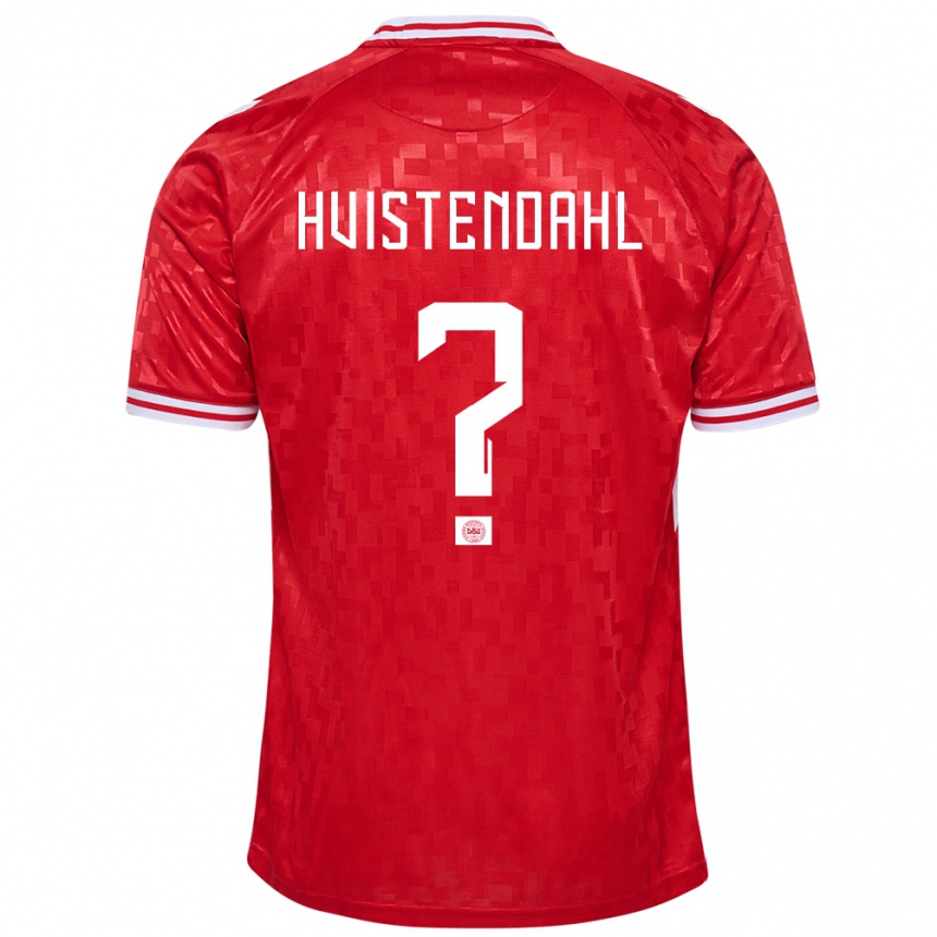 Hombre Fútbol Camiseta Dinamarca Johan Hvistendahl #0 Rojo 1ª Equipación 24-26 Argentina