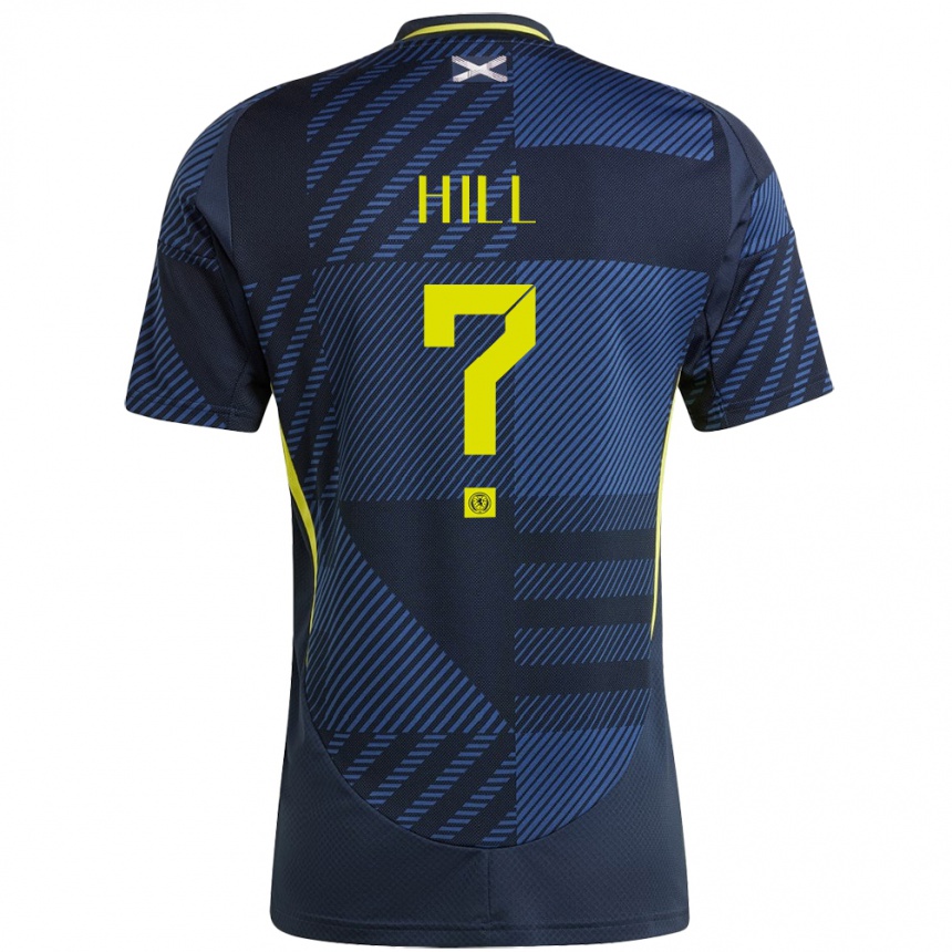 Hombre Fútbol Camiseta Escocia Kathryn Hill #0 Azul Oscuro 1ª Equipación 24-26 Argentina