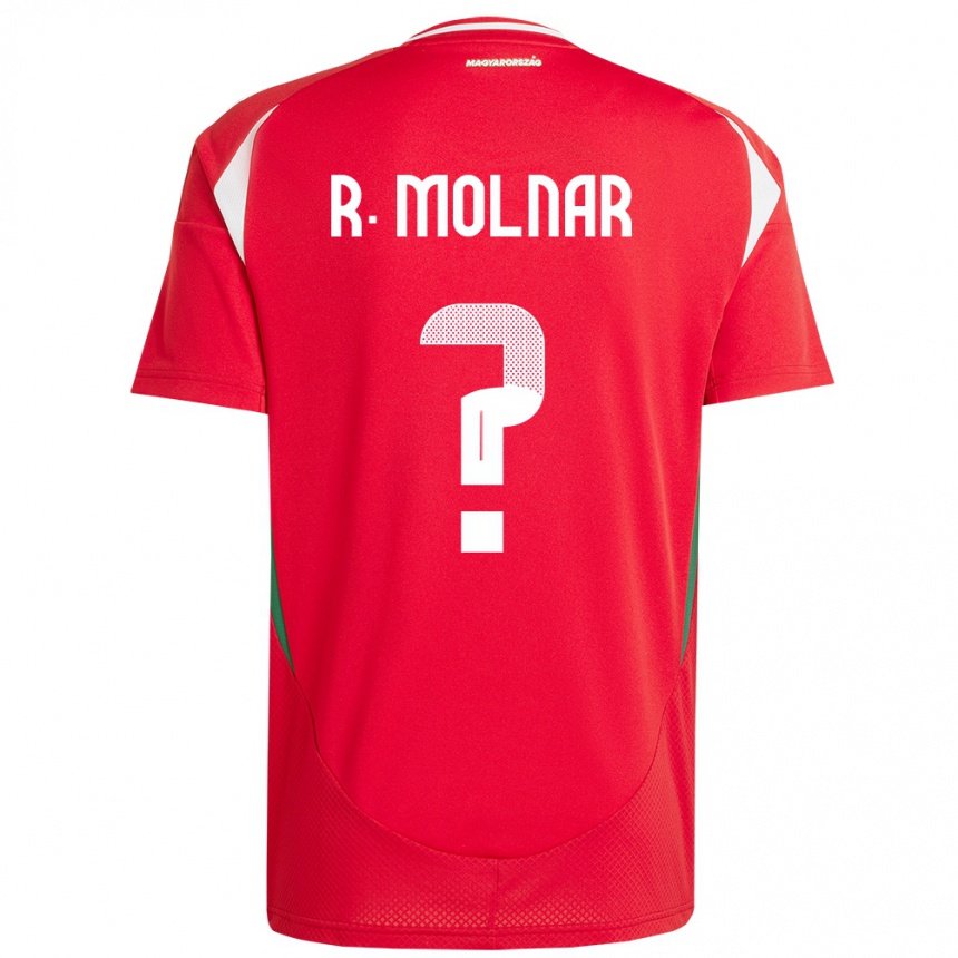 Hombre Fútbol Camiseta Hungría Rajmund Molnár #0 Rojo 1ª Equipación 24-26 Argentina