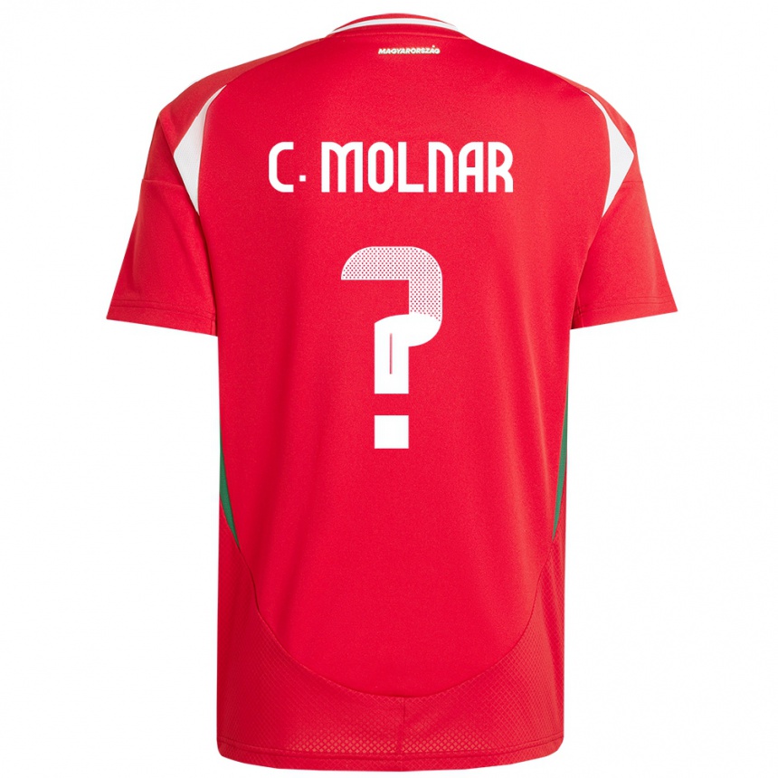 Hombre Fútbol Camiseta Hungría Csaba Molnár #0 Rojo 1ª Equipación 24-26 Argentina