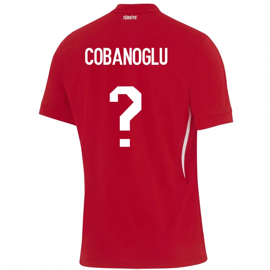 Hombre Fútbol Camiseta Turquía Ahmet Çobanoğlu #0 Rojo 2ª Equipación 24-26 Argentina