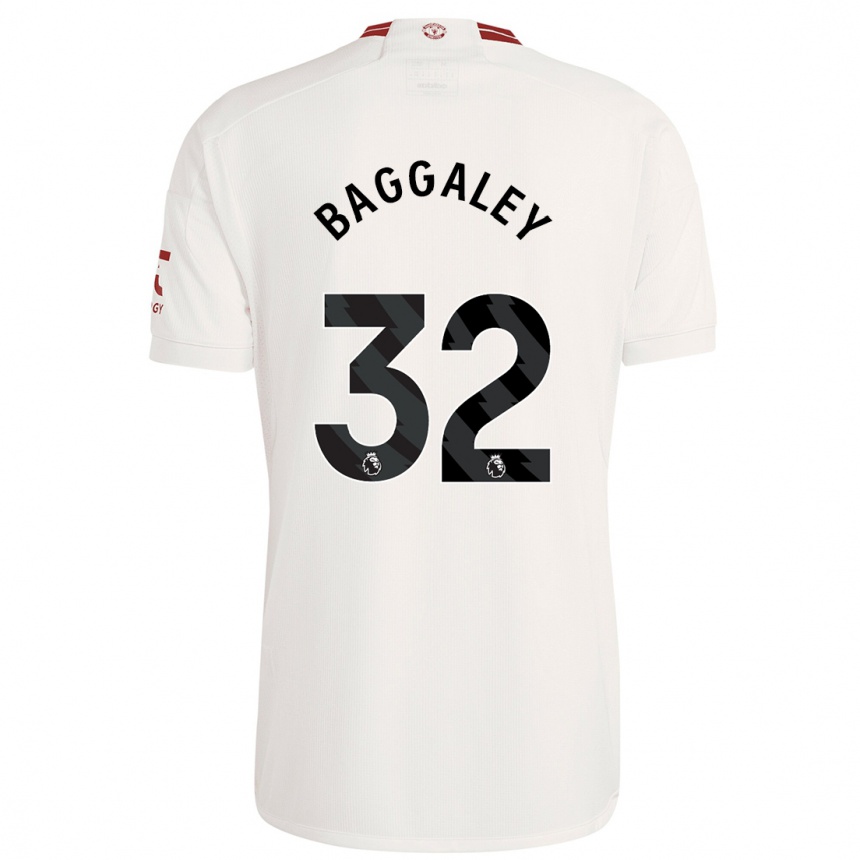 Niño Fútbol Camiseta Sophie Baggaley #32 Blanco Equipación Tercera 2023/24 Argentina