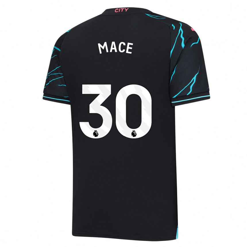 Niño Fútbol Camiseta Ruby Mace #30 Azul Oscuro Equipación Tercera 2023/24 Argentina