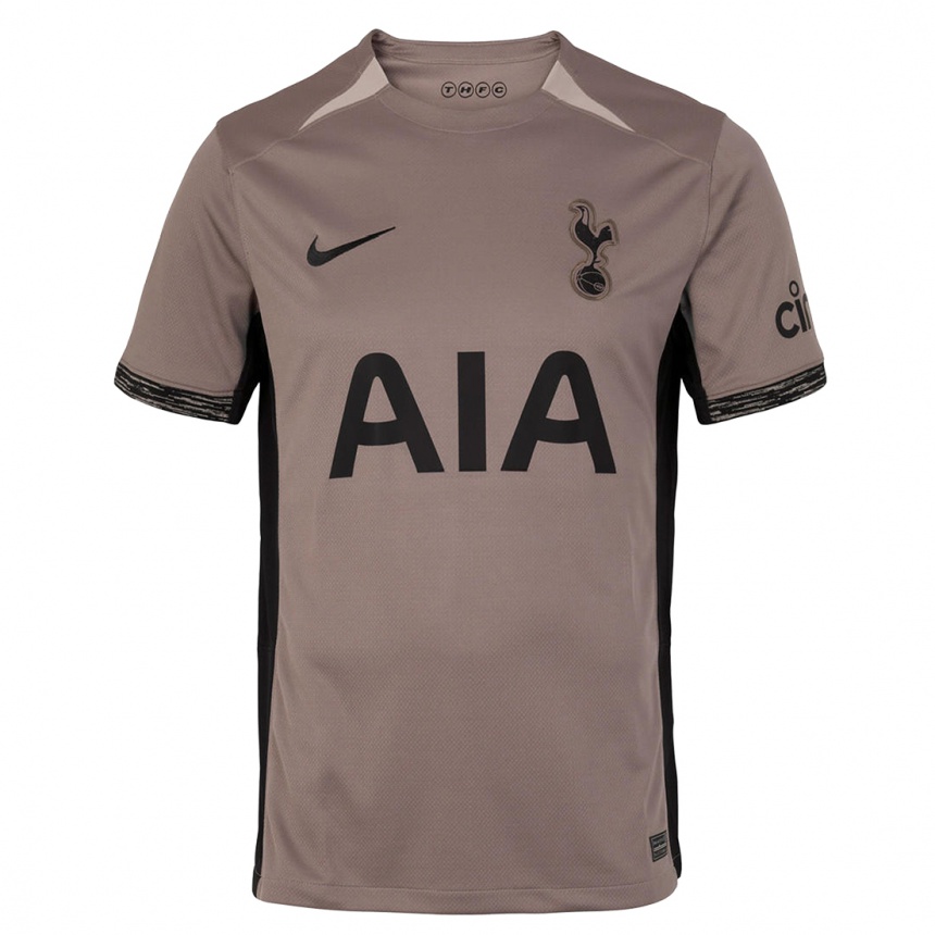 Niño Fútbol Camiseta Lucas Moura #27 Beige Obscuro Equipación Tercera 2023/24 Argentina