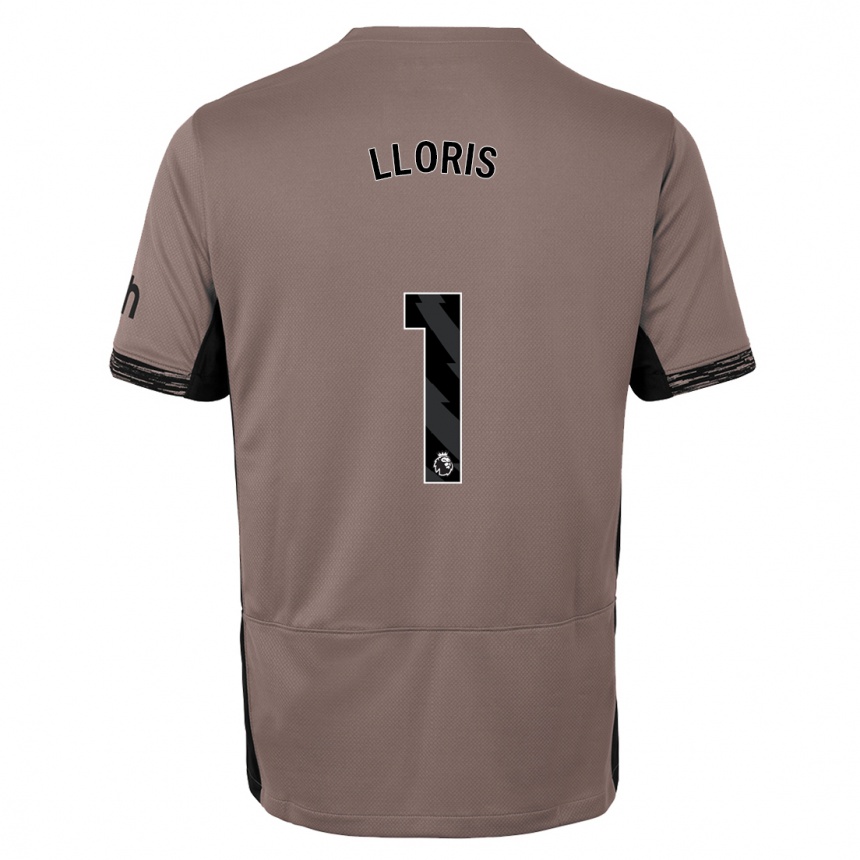 Niño Fútbol Camiseta Hugo Lloris #1 Beige Obscuro Equipación Tercera 2023/24 Argentina