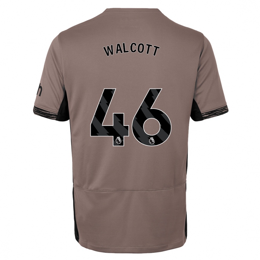 Niño Fútbol Camiseta Malachi Fagan Walcott #46 Beige Obscuro Equipación Tercera 2023/24 Argentina