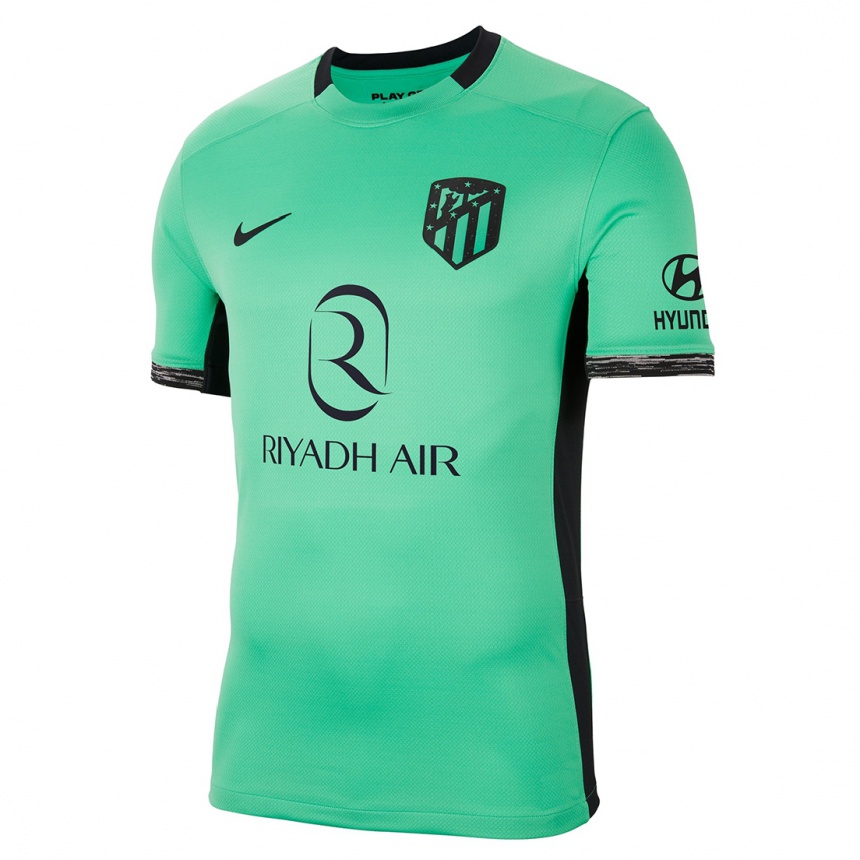 Niño Fútbol Camiseta Manu Sanchez #17 Primavera Verde Equipación Tercera 2023/24 Argentina