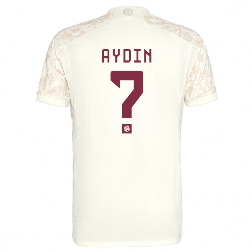 Niño Fútbol Camiseta Eyüp Aydin #0 Blanquecino Equipación Tercera 2023/24 Argentina