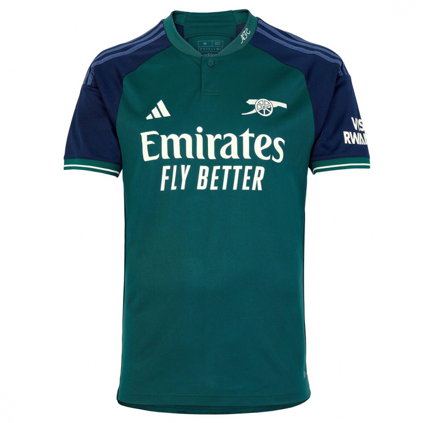 Hombre Fútbol Camiseta Emile Smith Rowe #10 Verde Equipación Tercera 2023/24 Argentina