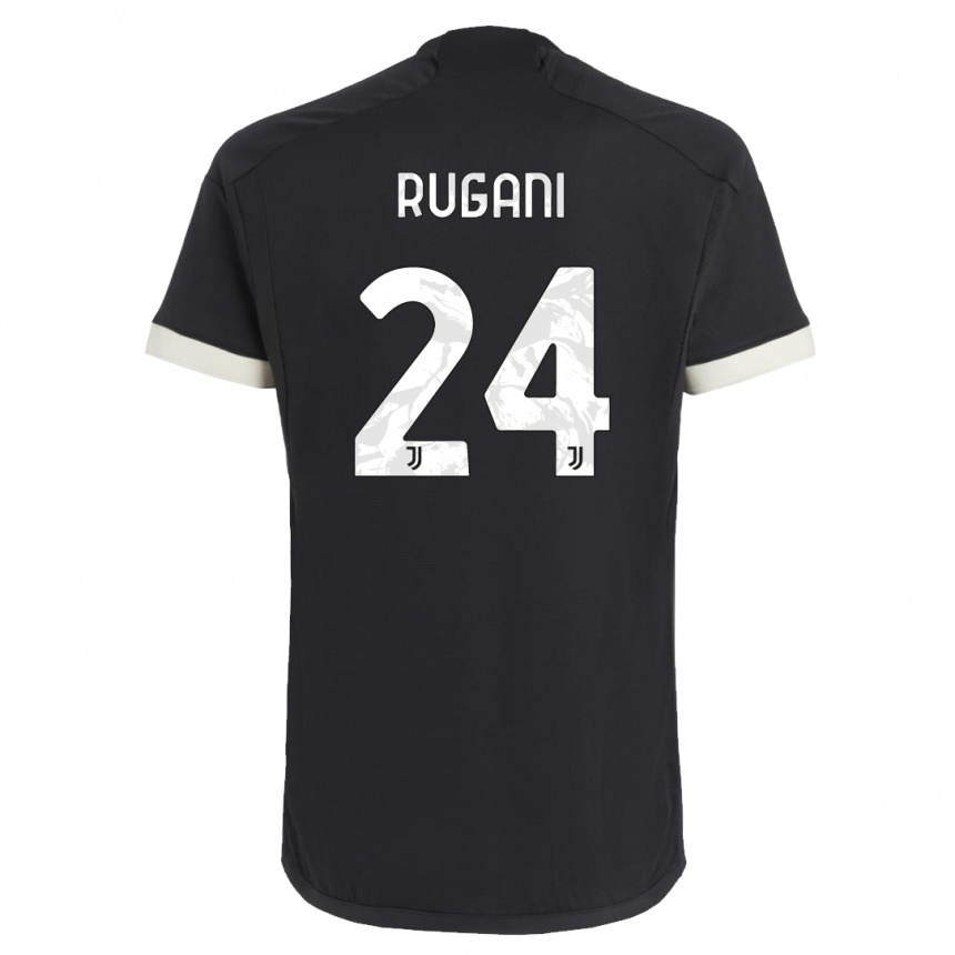 Hombre Fútbol Camiseta Daniele Rugani #24 Negro Equipación Tercera 2023/24 Argentina