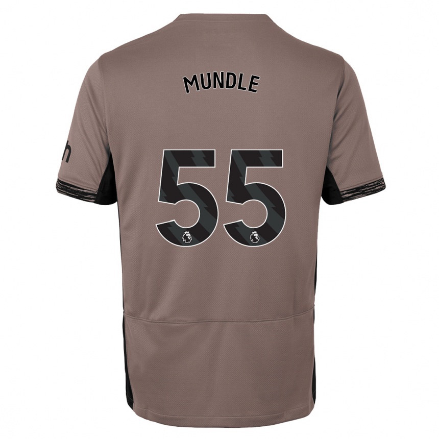 Mujer Fútbol Camiseta Romaine Mundle #55 Beige Obscuro Equipación Tercera 2023/24 Argentina