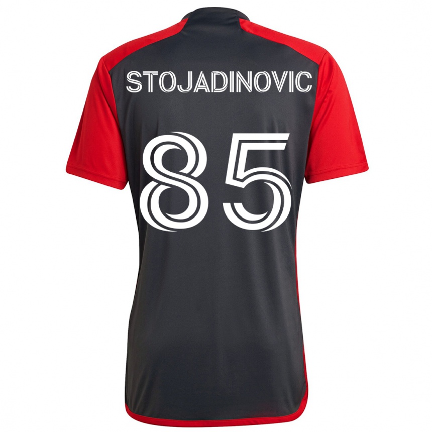 Niño Fútbol Camiseta Marko Stojadinovic #85 Rojo Grayn 1ª Equipación 2024/25 Argentina