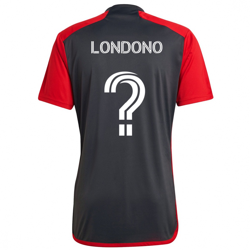 Niño Fútbol Camiseta Tyler Londono #0 Rojo Grayn 1ª Equipación 2024/25 Argentina