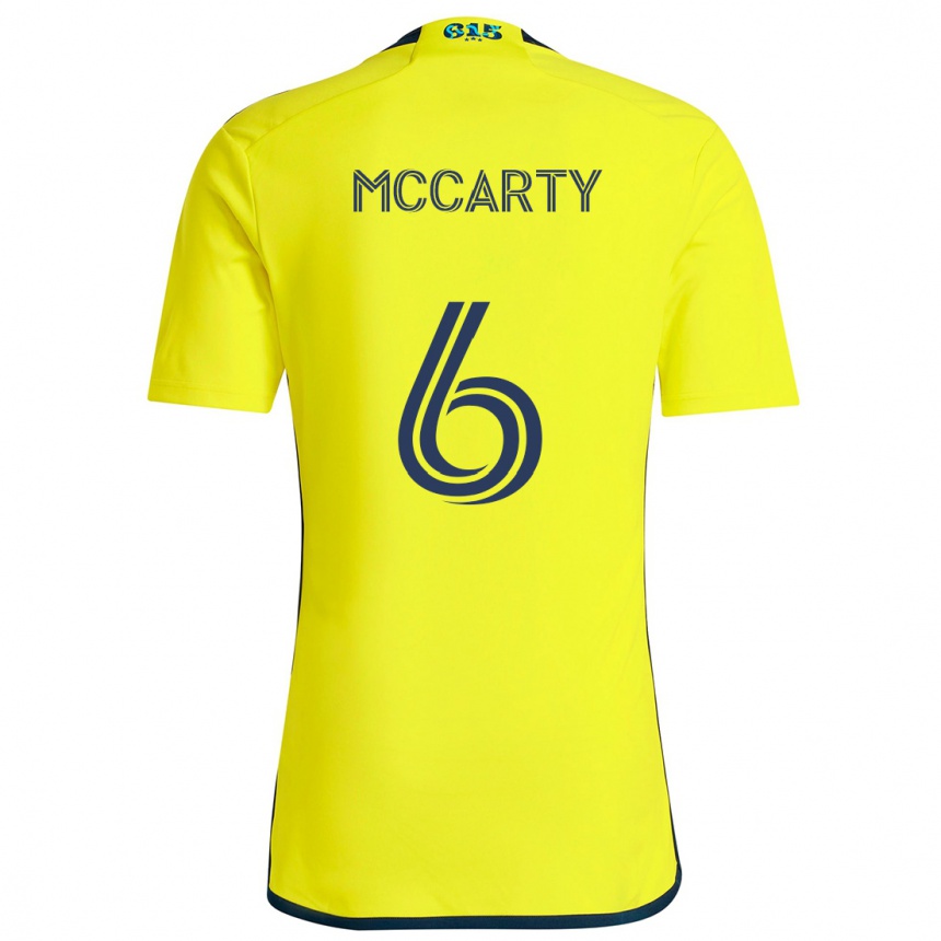 Niño Fútbol Camiseta Dax Mccarty #6 Amarillo Azul 1ª Equipación 2024/25 Argentina