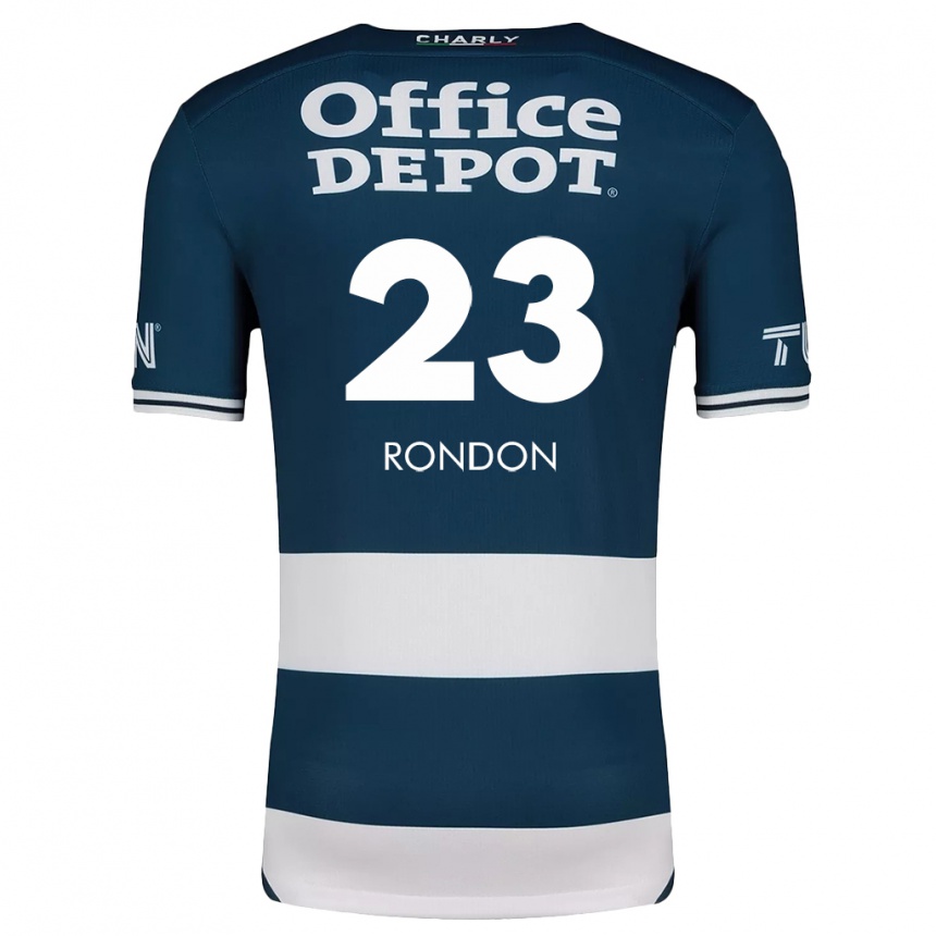 Niño Fútbol Camiseta Salomón Rondón #23 Azul Blanco 1ª Equipación 2024/25 Argentina