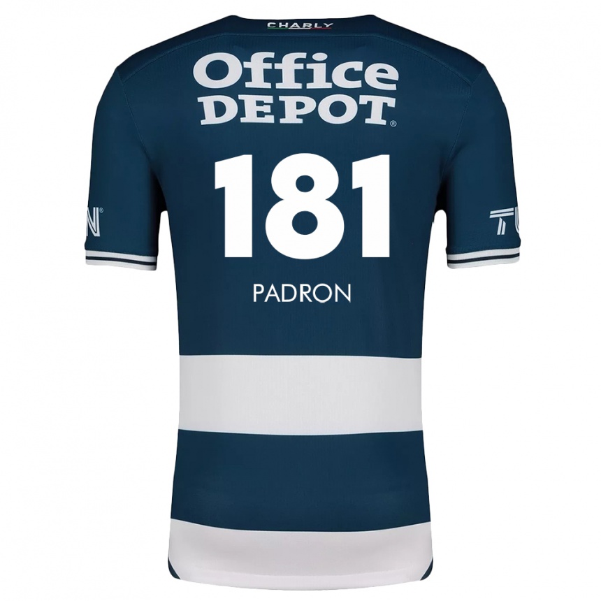 Niño Fútbol Camiseta Romeo Padrón #181 Azul Blanco 1ª Equipación 2024/25 Argentina