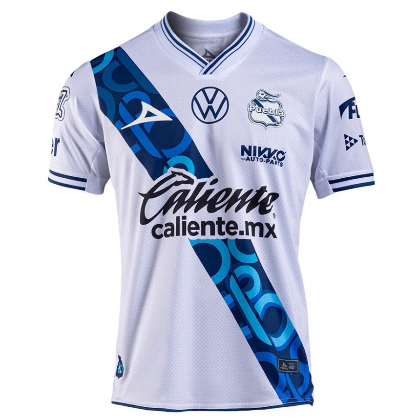 Niño Fútbol Camiseta Camila Fonseca #23 Blanco Azul Marino 1ª Equipación 2024/25 Argentina