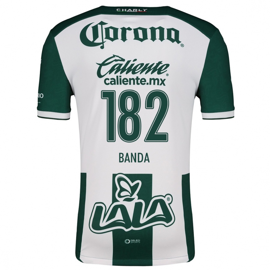 Niño Fútbol Camiseta Iker Banda #182 Verde Blanco 1ª Equipación 2024/25 Argentina