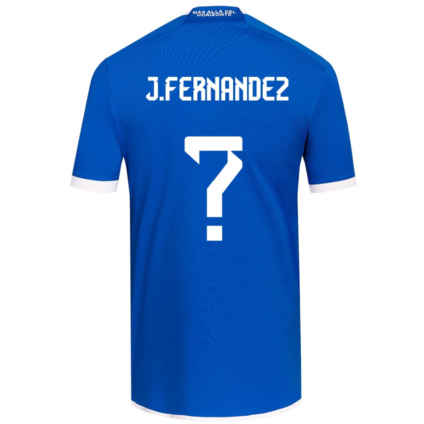 Niño Fútbol Camiseta José Matías Fernández #0 Azul Blanco 1ª Equipación 2024/25 Argentina