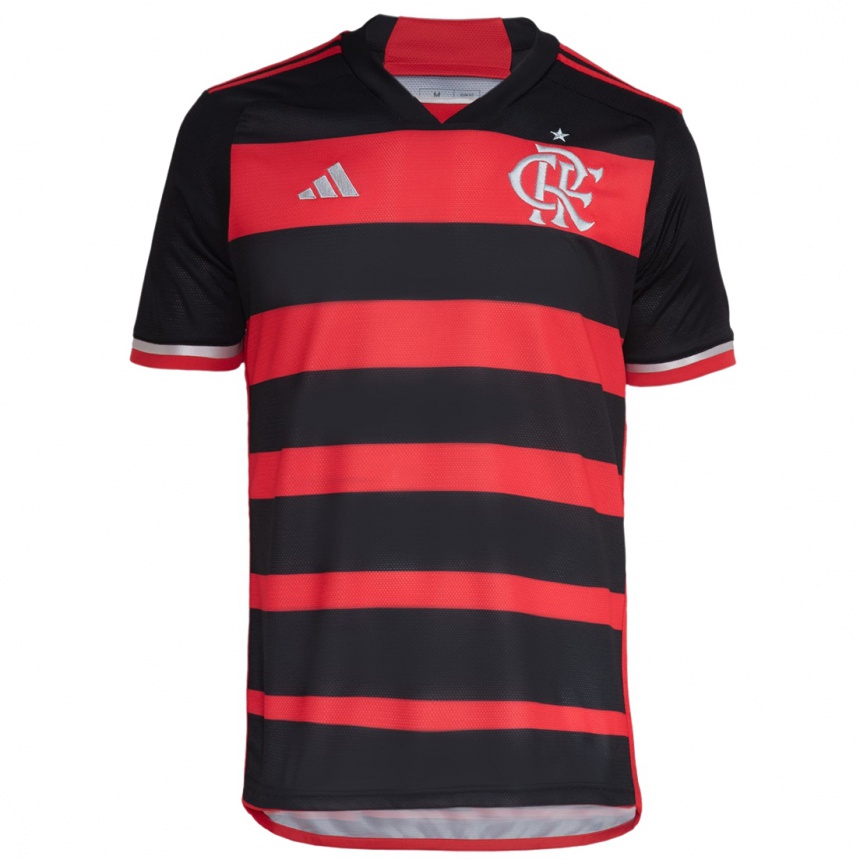 Niño Fútbol Camiseta Su Nombre #0 Negro Rojo 1ª Equipación 2024/25 Argentina