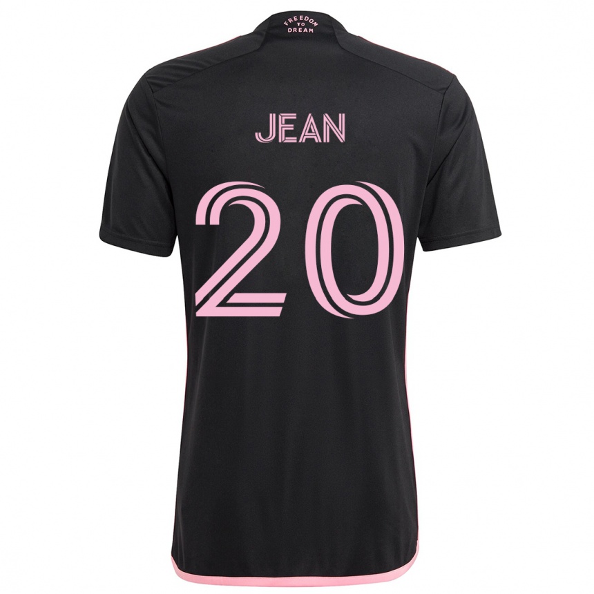 Niño Fútbol Camiseta Corentin Jean #20 Negro 2ª Equipación 2024/25 Argentina