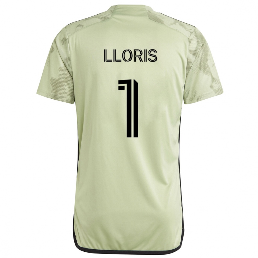 Niño Fútbol Camiseta Hugo Lloris #1 Verde Claro 2ª Equipación 2024/25 Argentina