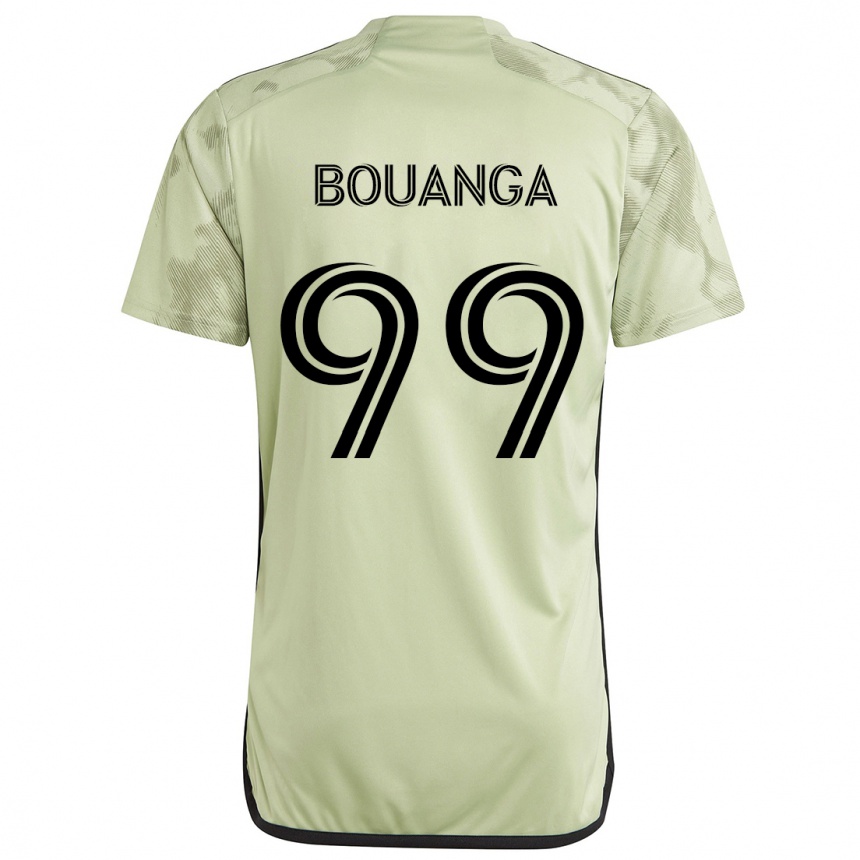 Niño Fútbol Camiseta Denis Bouanga #99 Verde Claro 2ª Equipación 2024/25 Argentina