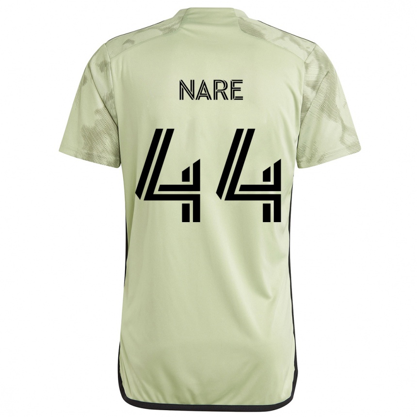 Niño Fútbol Camiseta Thabo Nare #44 Verde Claro 2ª Equipación 2024/25 Argentina