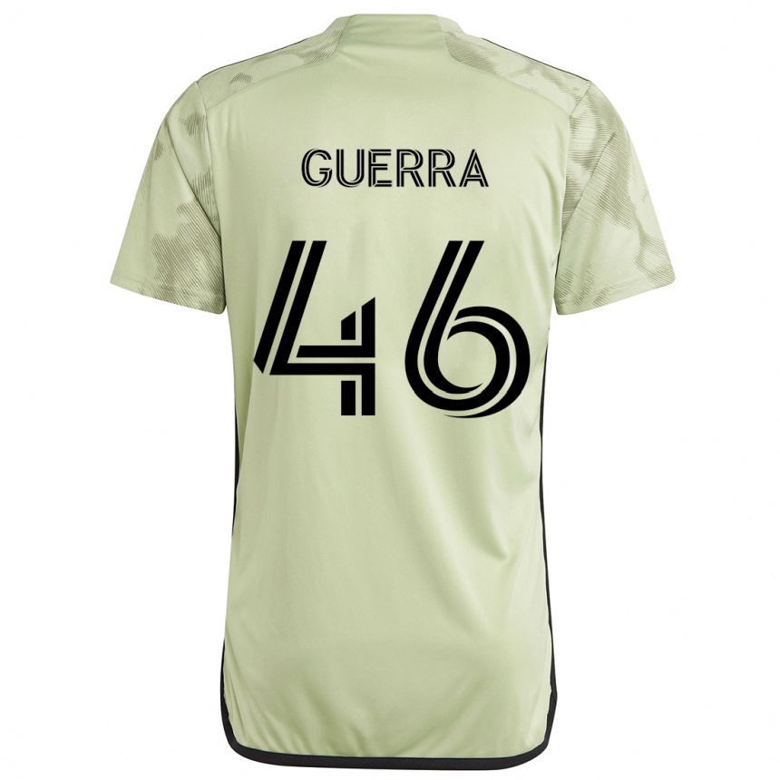 Niño Fútbol Camiseta Decarlo Guerra #46 Verde Claro 2ª Equipación 2024/25 Argentina