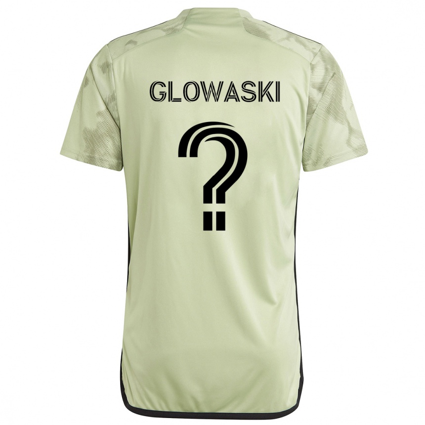 Niño Fútbol Camiseta Dylan Glowaski #0 Verde Claro 2ª Equipación 2024/25 Argentina