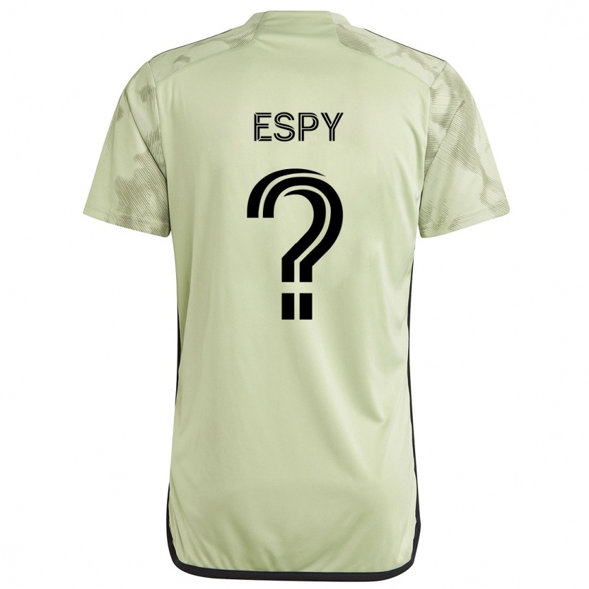 Niño Fútbol Camiseta Tyson Espy #0 Verde Claro 2ª Equipación 2024/25 Argentina