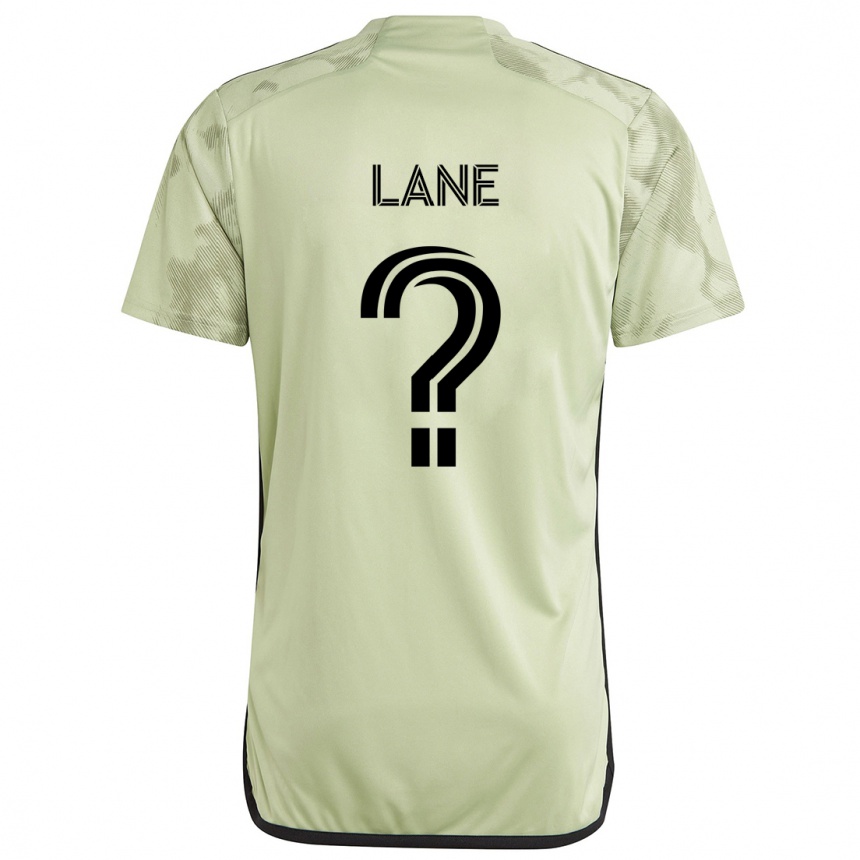 Niño Fútbol Camiseta James Lane #0 Verde Claro 2ª Equipación 2024/25 Argentina