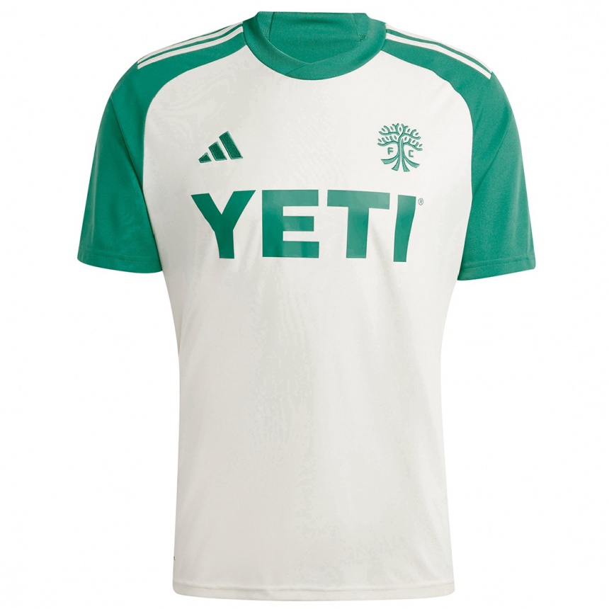 Niño Fútbol Camiseta Gavin Wolff #33 Colores Tostados Verde 2ª Equipación 2024/25 Argentina