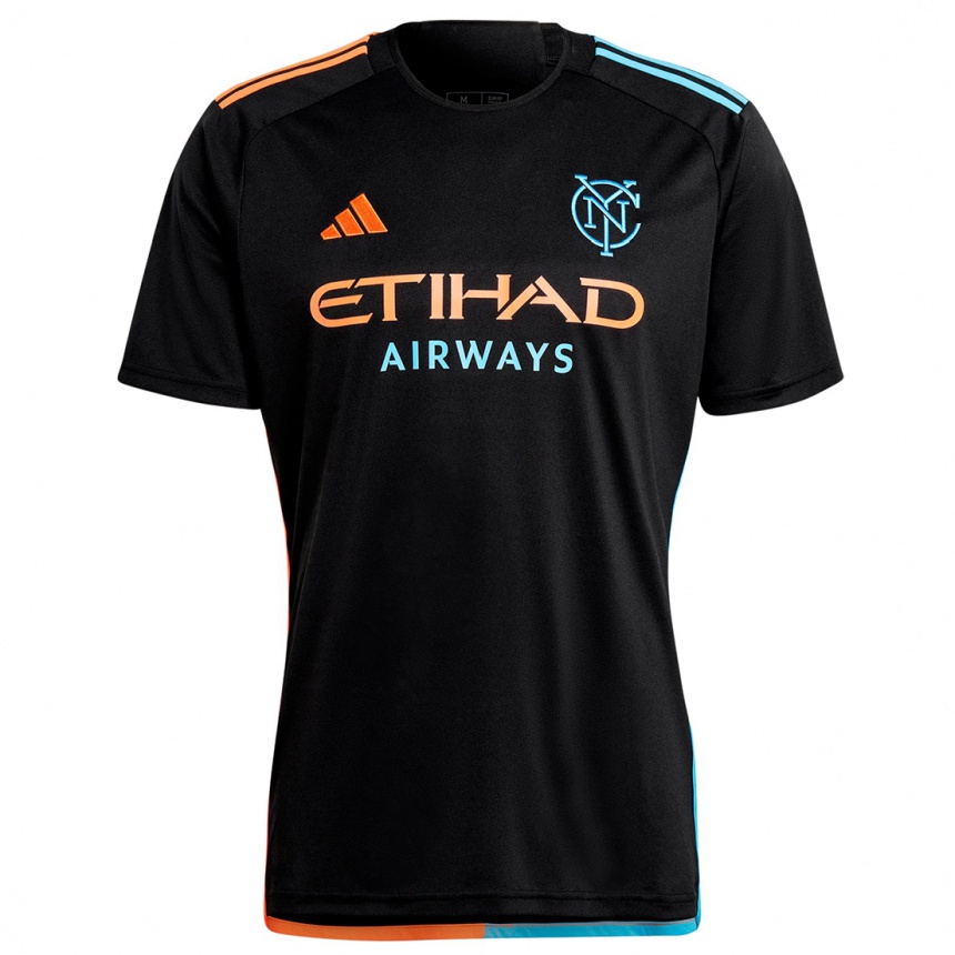 Niño Fútbol Camiseta Strahinja Tanasijevic #12 Negro Naranja Azul 2ª Equipación 2024/25 Argentina