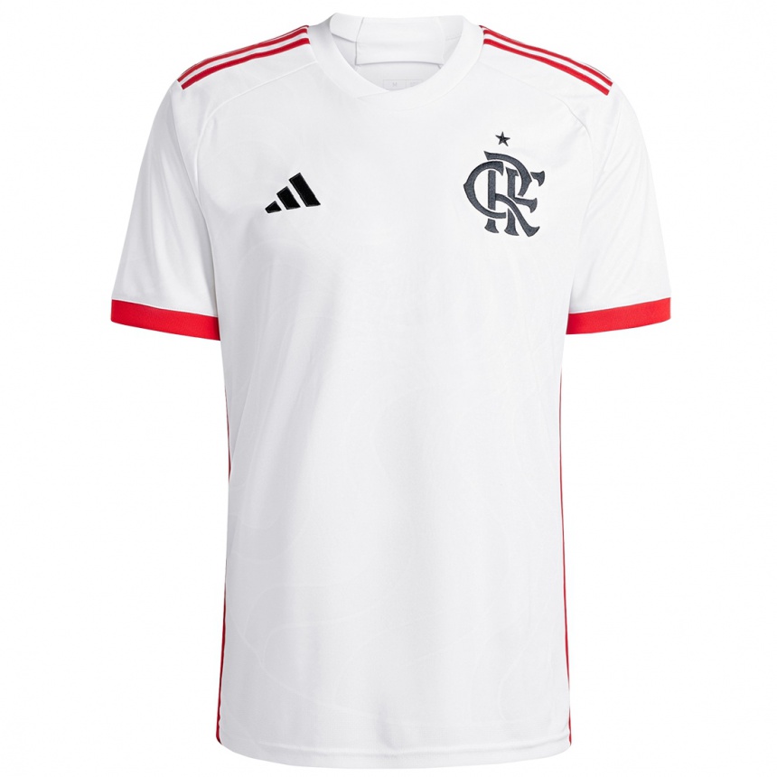 Niño Fútbol Camiseta Ainoã #0 Blanco Rojo 2ª Equipación 2024/25 Argentina