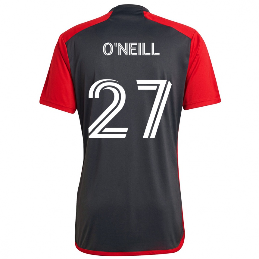 Hombre Fútbol Camiseta Shane O'neill #27 Rojo Grayn 1ª Equipación 2024/25 Argentina