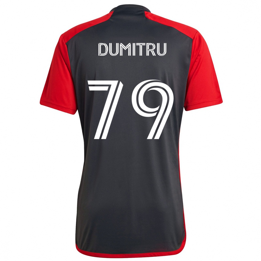 Hombre Fútbol Camiseta Andrei Dumitru #79 Rojo Grayn 1ª Equipación 2024/25 Argentina